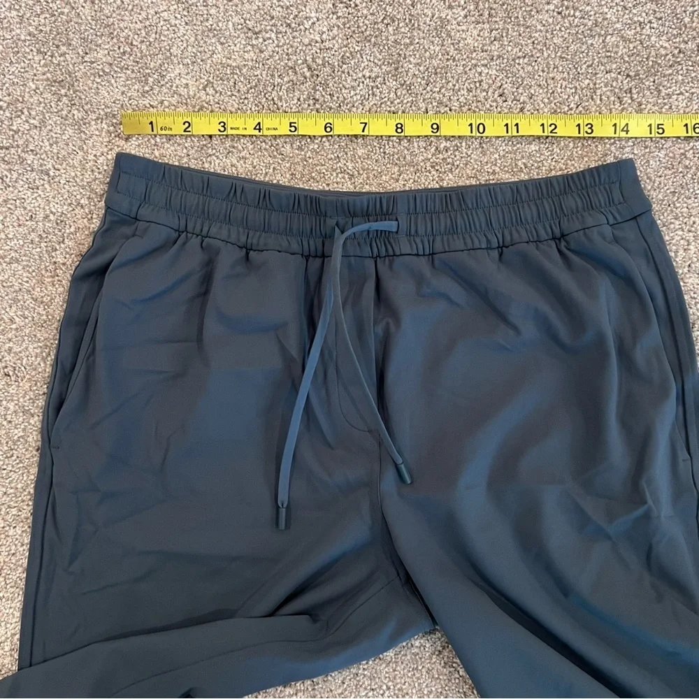 Lululemon Tapered Leg Mid Rise Pants 7/8 Length Blue Women’s Size Small W5GITS,